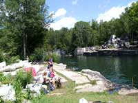 Dorset Quarry Swimming 